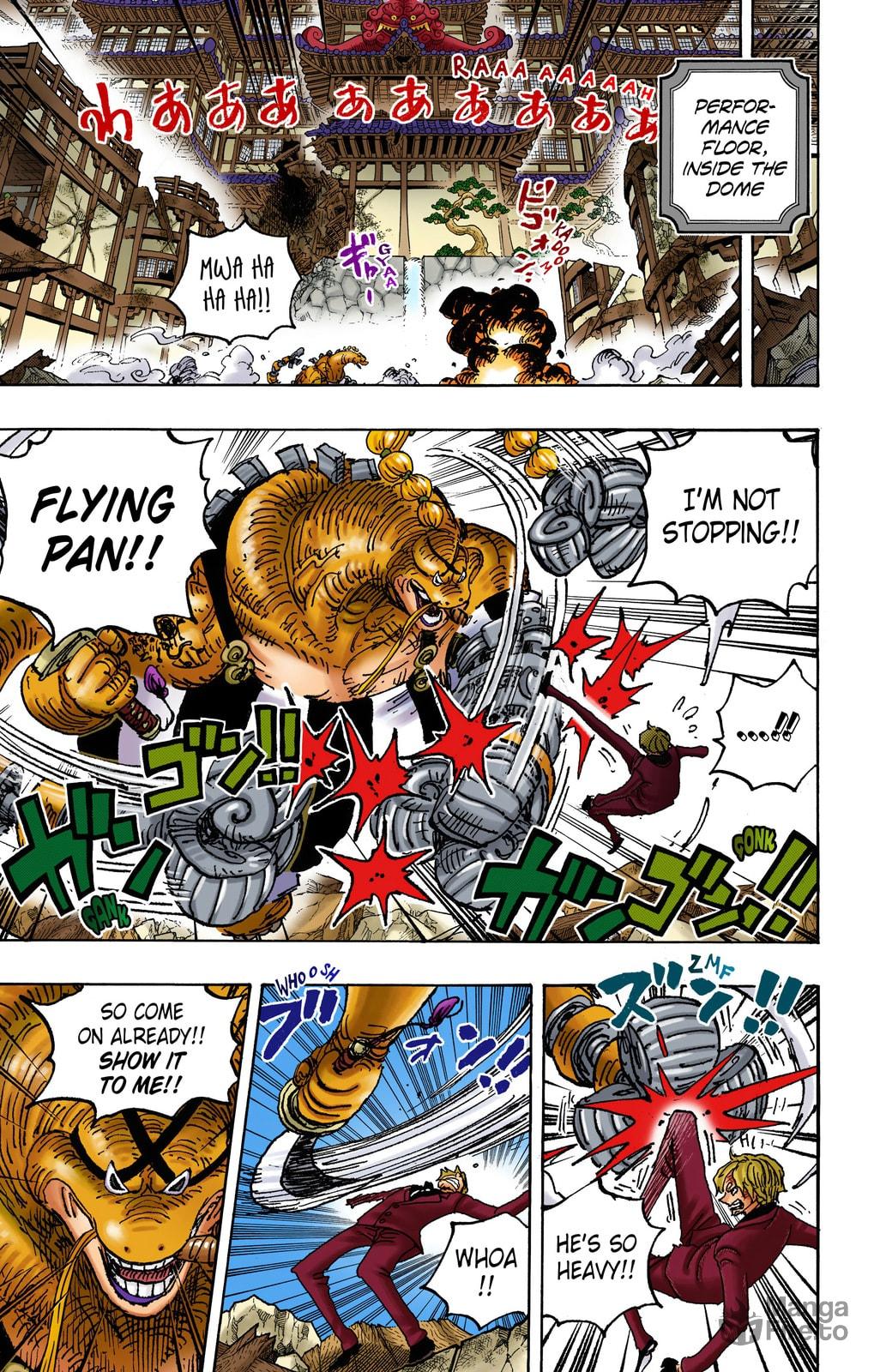 One Piece Digital Colored Chapter 1028 image 09